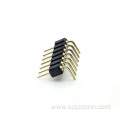 2.54mm Pitch Machined Pin header Connector 7P